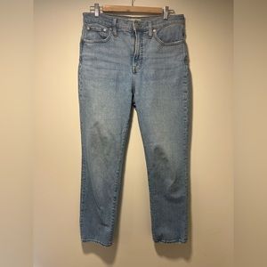 Madewell The Perfect High Waist Tapered Vintage Jean 29 in Fiore Wash
